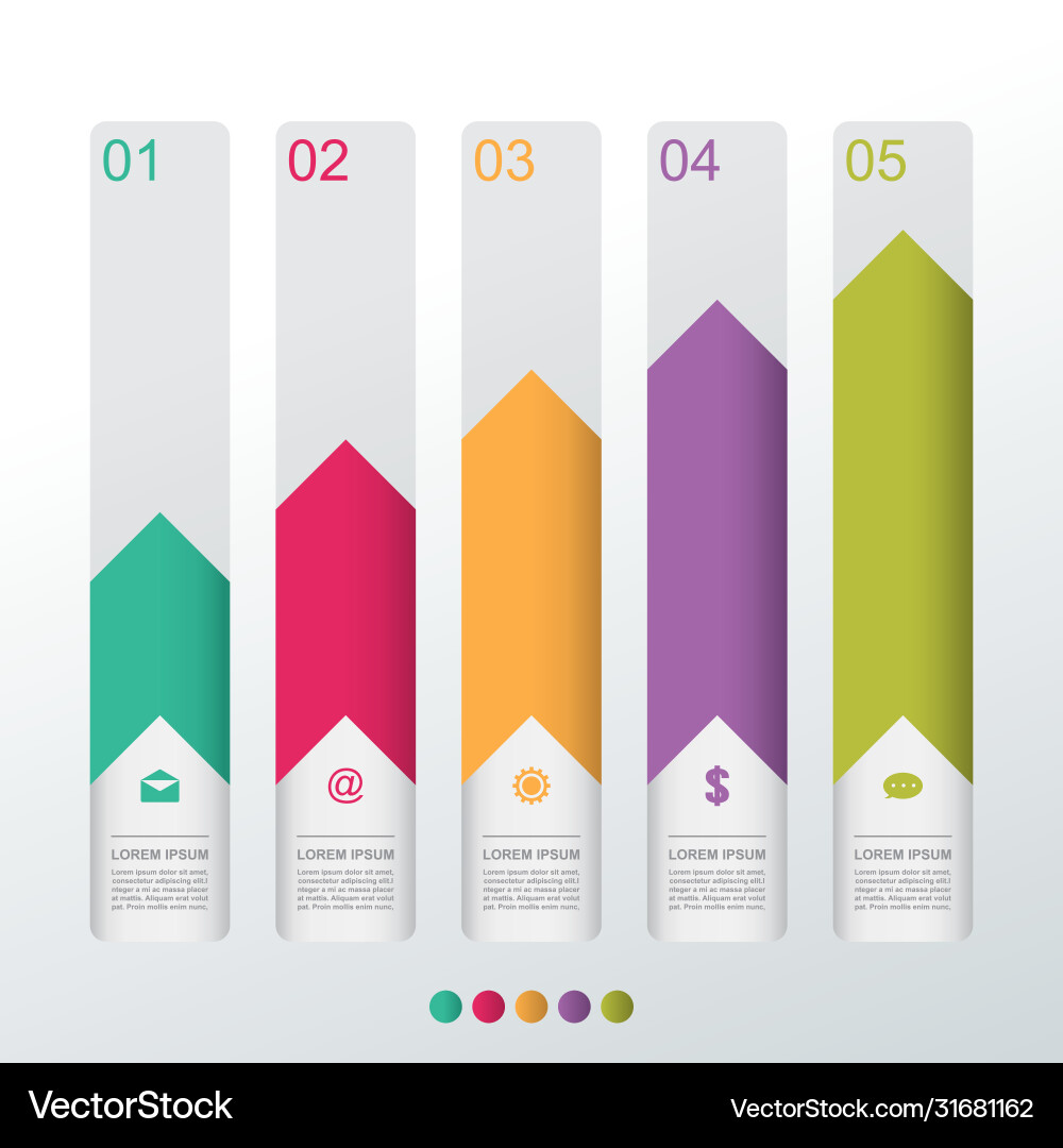 Bar chart graph steps diagram statistical Bar chart graph steps diagram statistical vector image