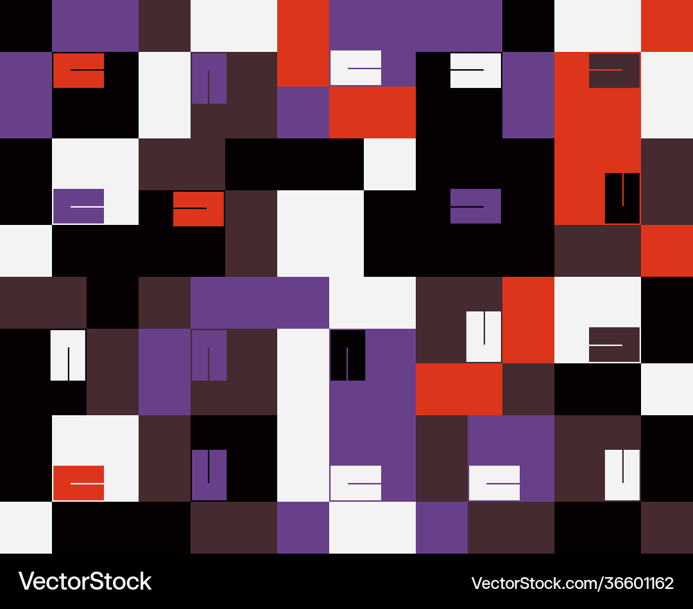 Deconstructed visual form pattern design made Deconstructed visual form pattern design made vector image