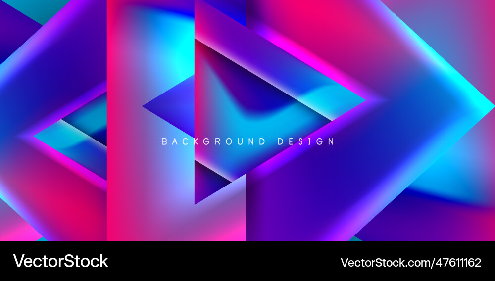 Futuristic triangle abstract background Futuristic triangle abstract background vector image