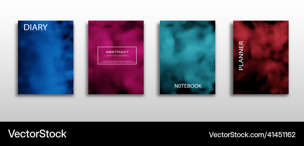 Minimal abstract cover notebook design Minimal abstract cover notebook design vector image