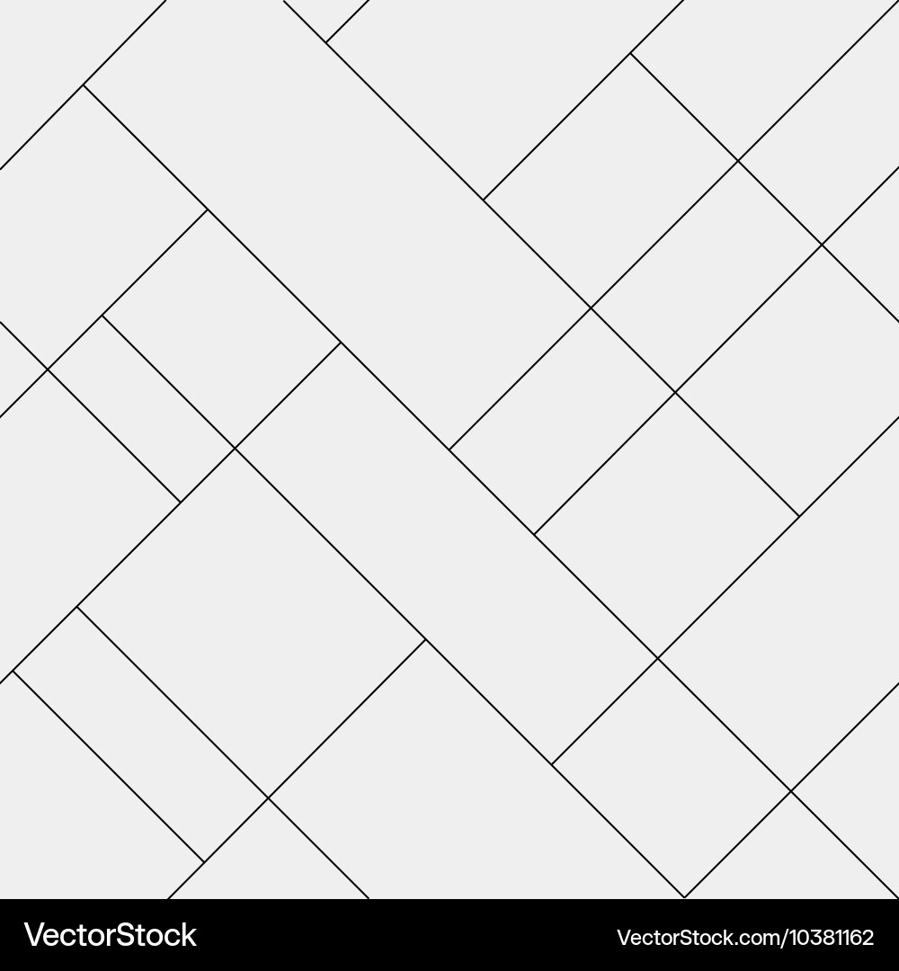 Seamless pattern diagonal polygonal rectangular vector image
