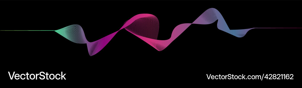 Sound wave voise spectrum dynamic audio Sound wave voise spectrum dynamic audio vector image