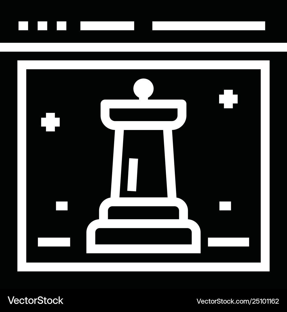 Web strategy vector image