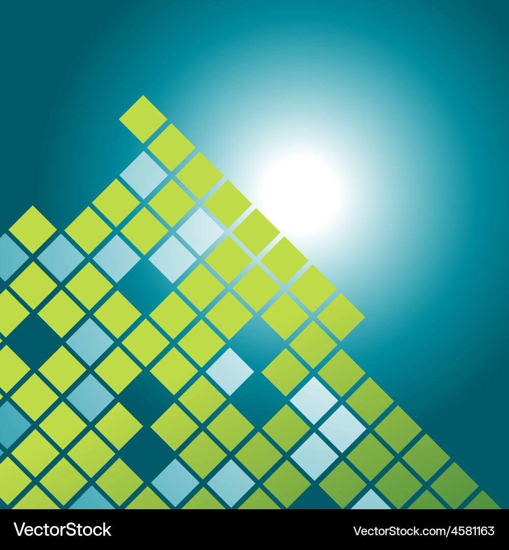 Mosaic pattern design Vector Image