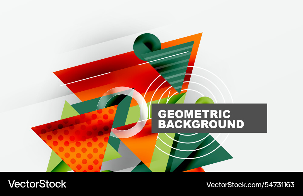 Sleek abstract background - layered triangles Sleek abstract background - layered triangles vector image
