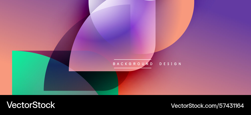 Abstract gradients overlap creating vibrant Abstract gradients overlap creating vibrant vector image