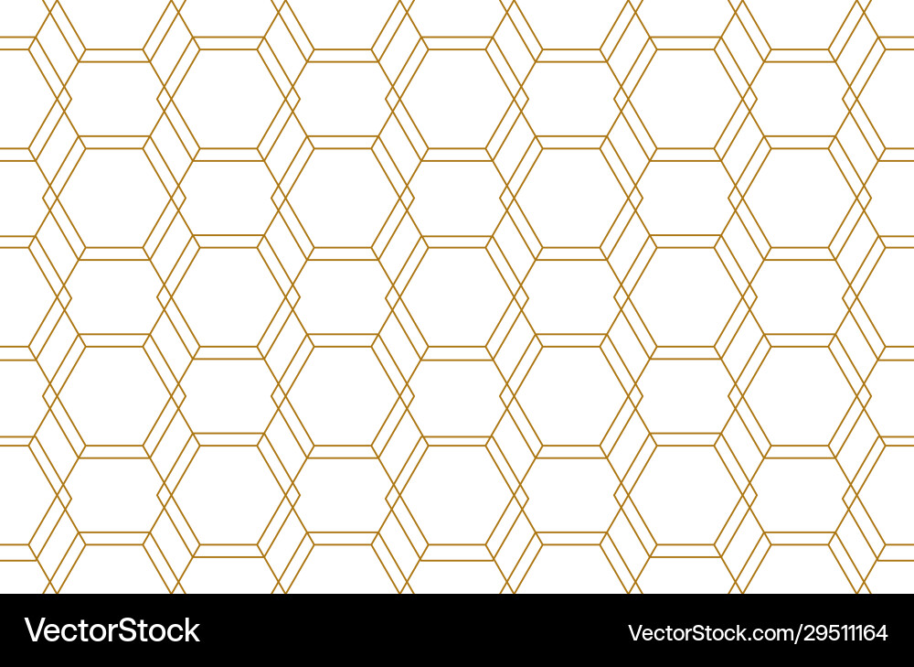 Golden lines seamless pattern Golden lines seamless pattern vector image