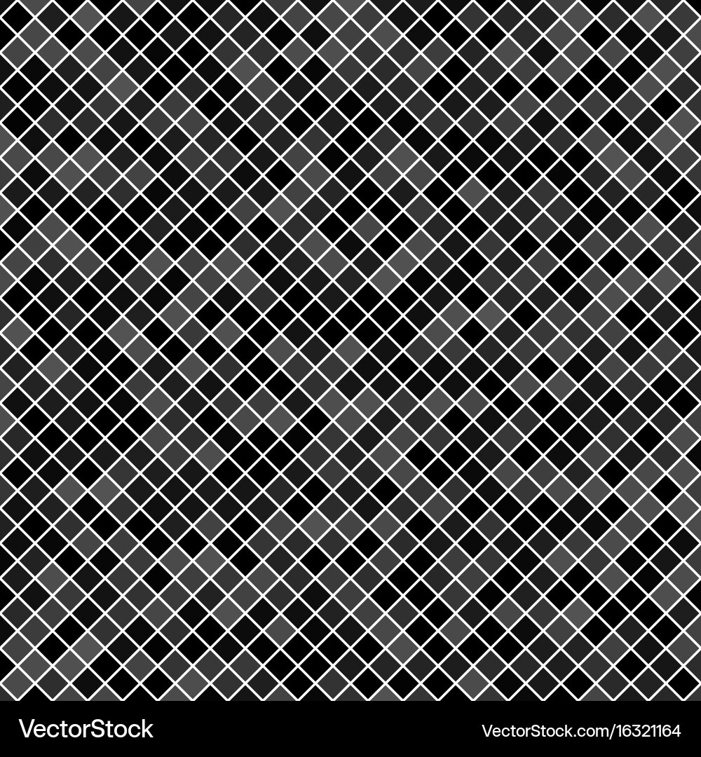 Grey abstract square pattern background from vector image