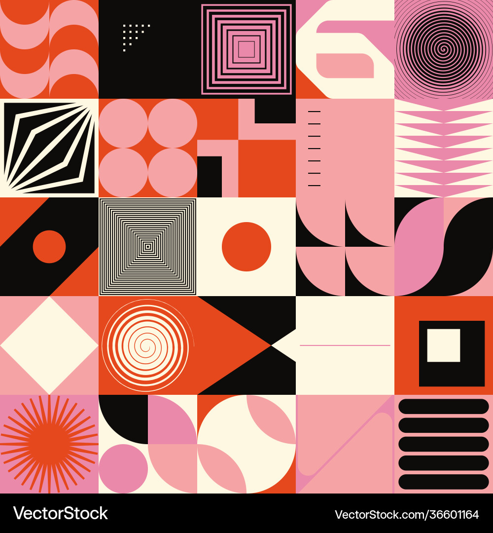 Scandinavian artwork pattern design Scandinavian artwork pattern design vector image