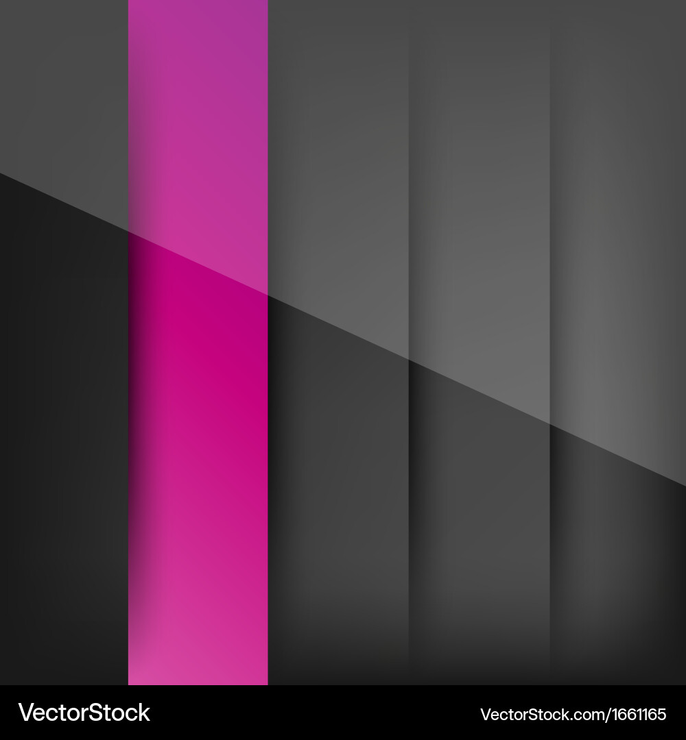 Abstract background with paper layers and shadows vector image