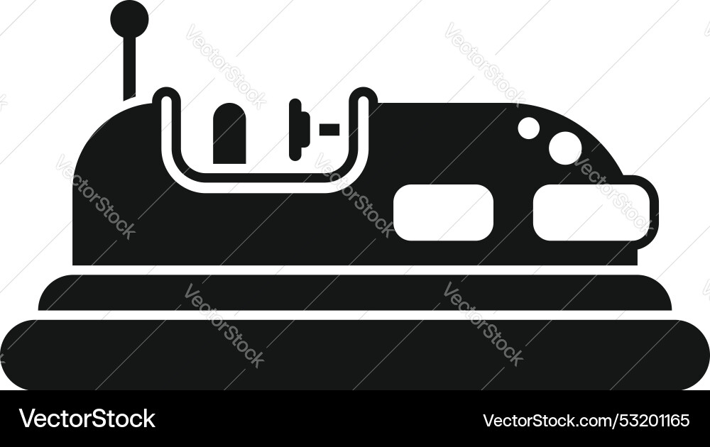 Bumper Auto futuristic Raumschiff Modell in Vergnügung Bumper Auto futuristic Raumschiff Modell in Vergnügung vektorbild