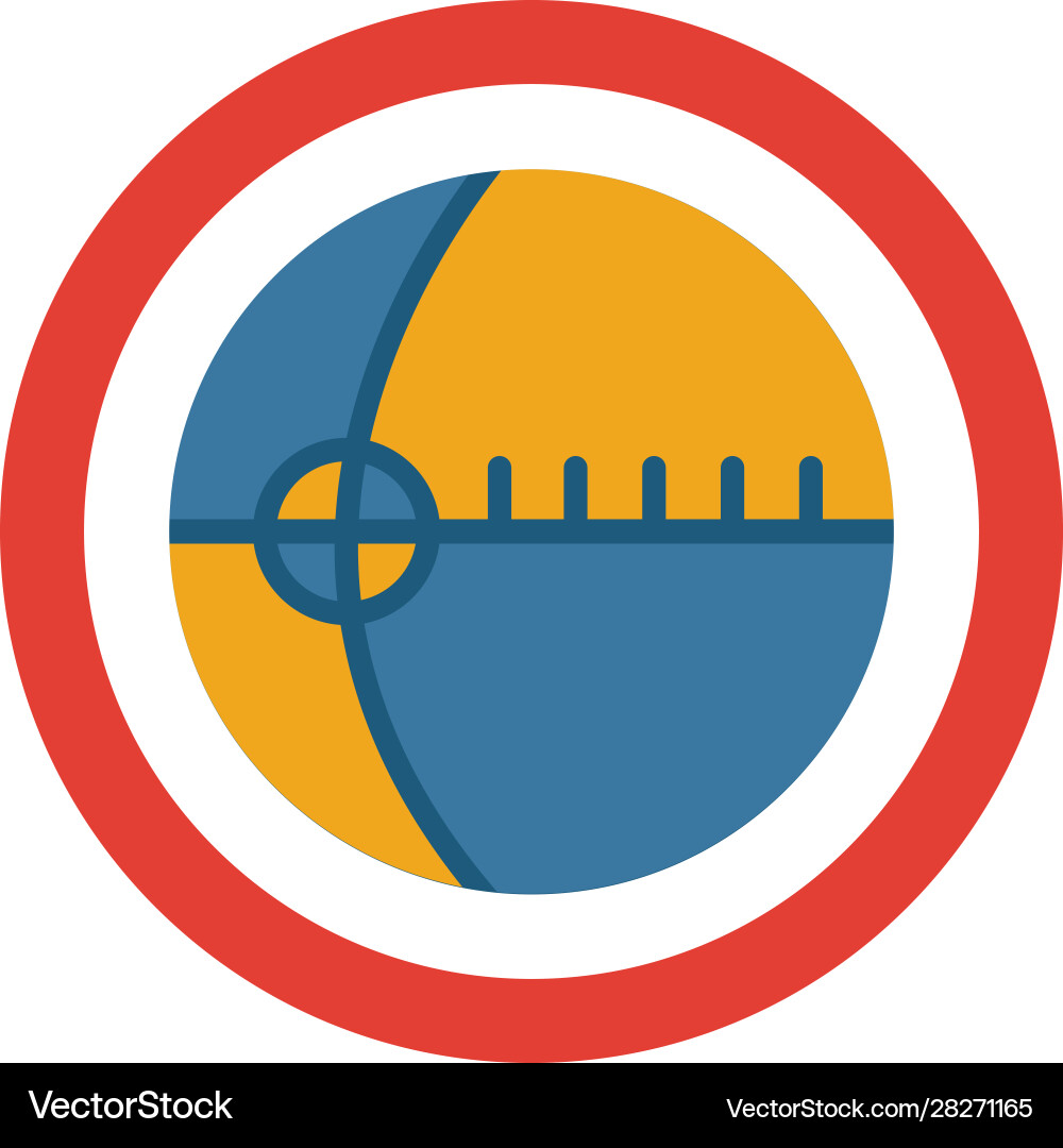 Gyroscope icon simple element from sensors icons vector image
