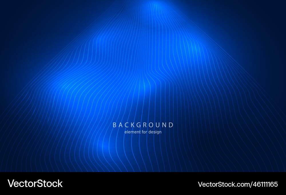 Perspective grid with depth of field effect Vector Image