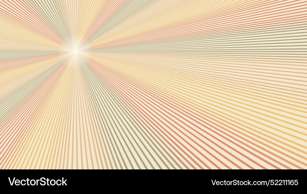 Retro horizontal background colorful explosion Retro horizontal background colorful explosion vector image