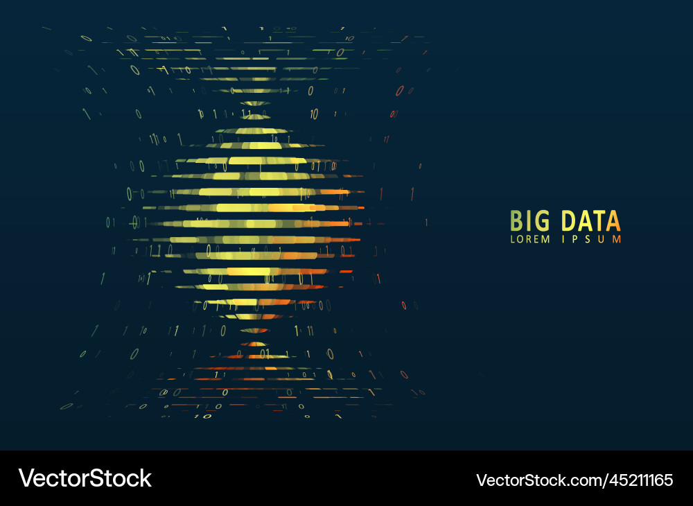 Stream of encoded data Stream of encoded data vector image