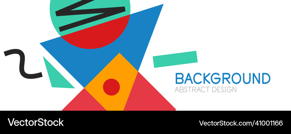 Abstract background blocks lines triangles Abstract background blocks lines triangles vector image