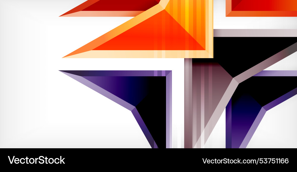 Abstract background color triangles and arrows Abstract background color triangles and arrows Vector Image