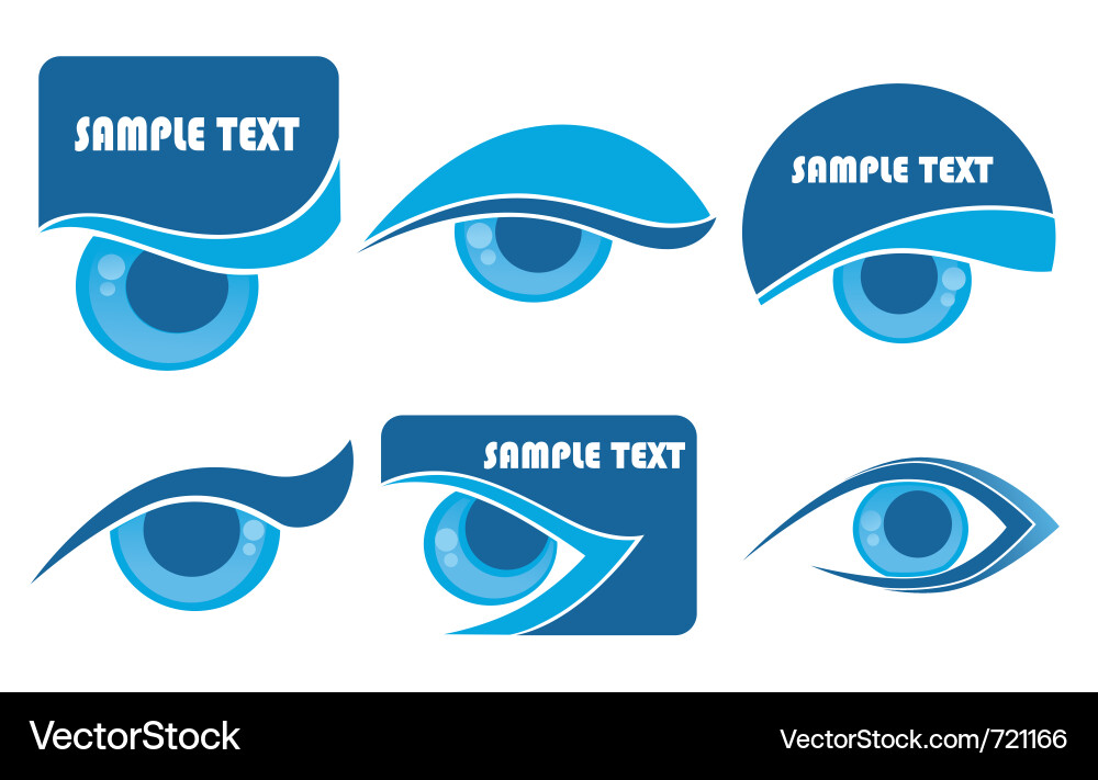 Picture Signifying Vision Vision symbols Royalty Free Vector Image - VectorStock