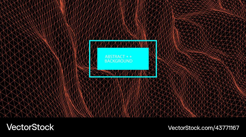 Abstract background with waves 3d surface Abstract background with waves 3d surface vector image