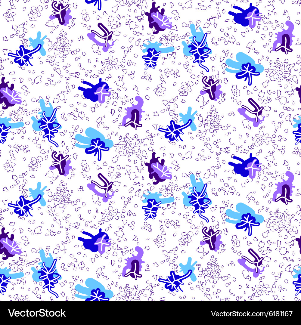 Abstract seamless pattern motif background Vector Image
