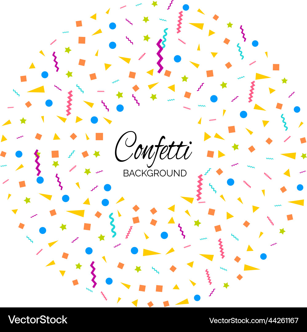 Abstract white background with many falling tiny Vector Image