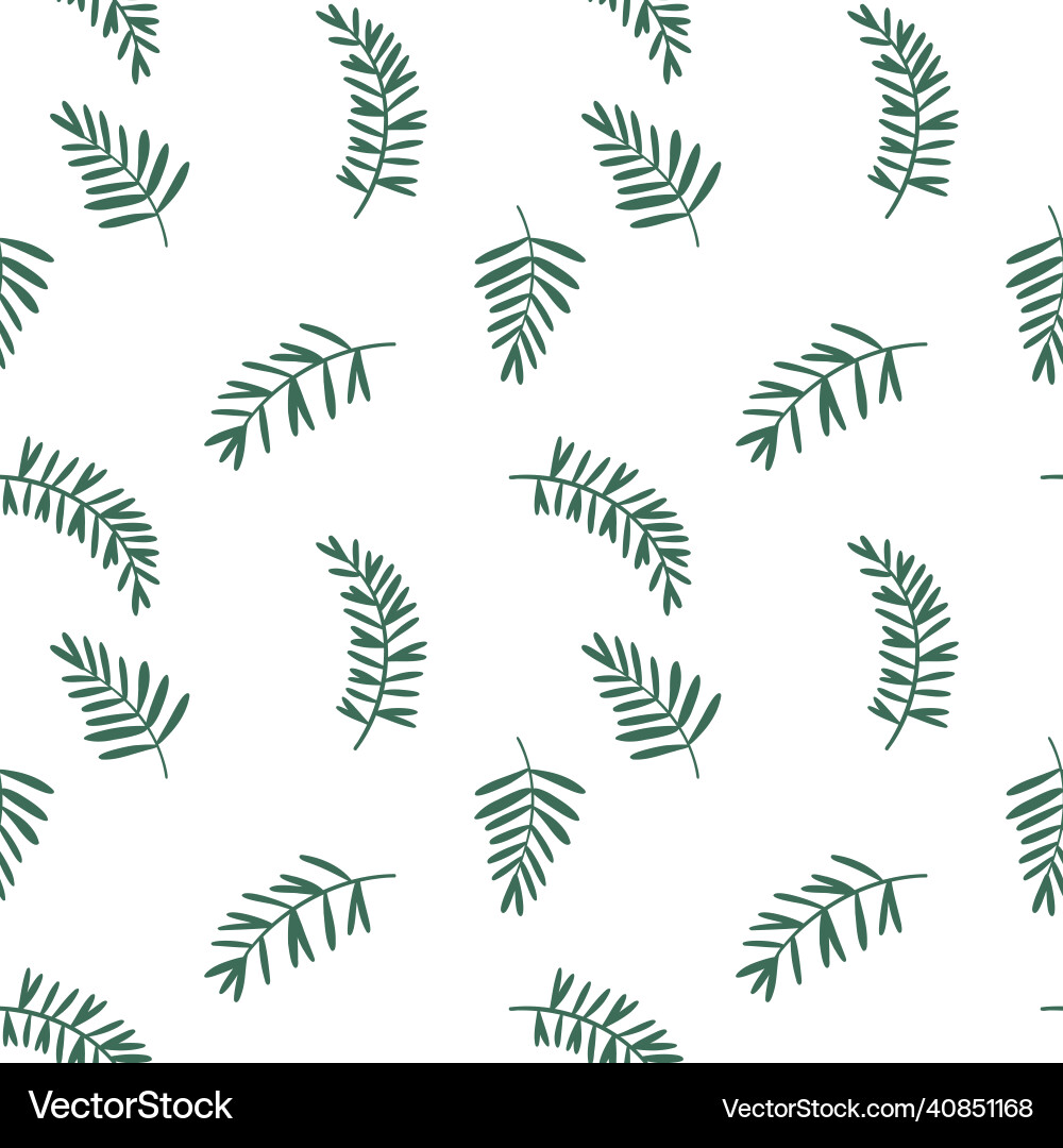 A seamless pattern from branches A seamless pattern from branches vector image