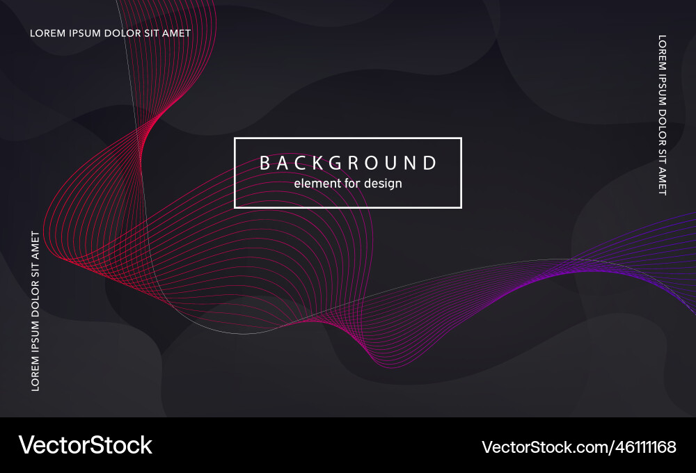 Abstract background wave element for design Abstract background wave element for design vector image