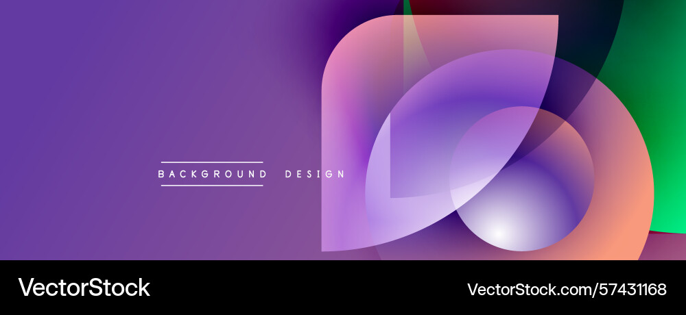 Abstract purple background features overlapping Abstract purple background features overlapping vector image