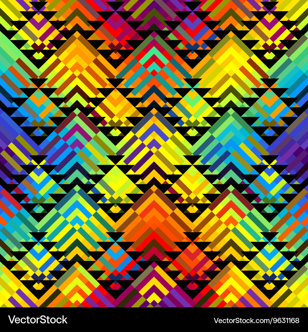 Geometric abstract pattern Vector Image