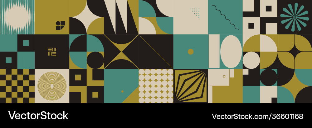 Horizontal pattern header background Horizontal pattern header background vector image