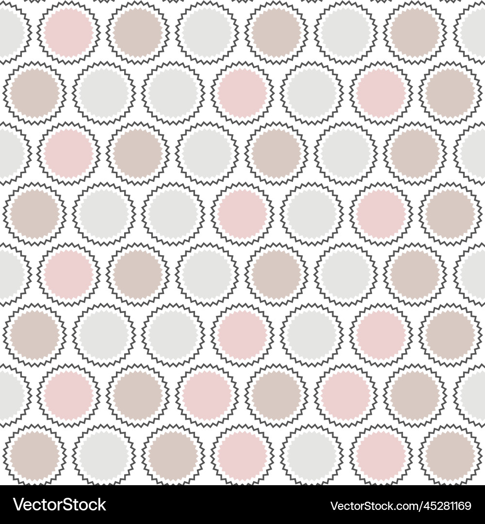 Abstract seamless pattern for background vector image