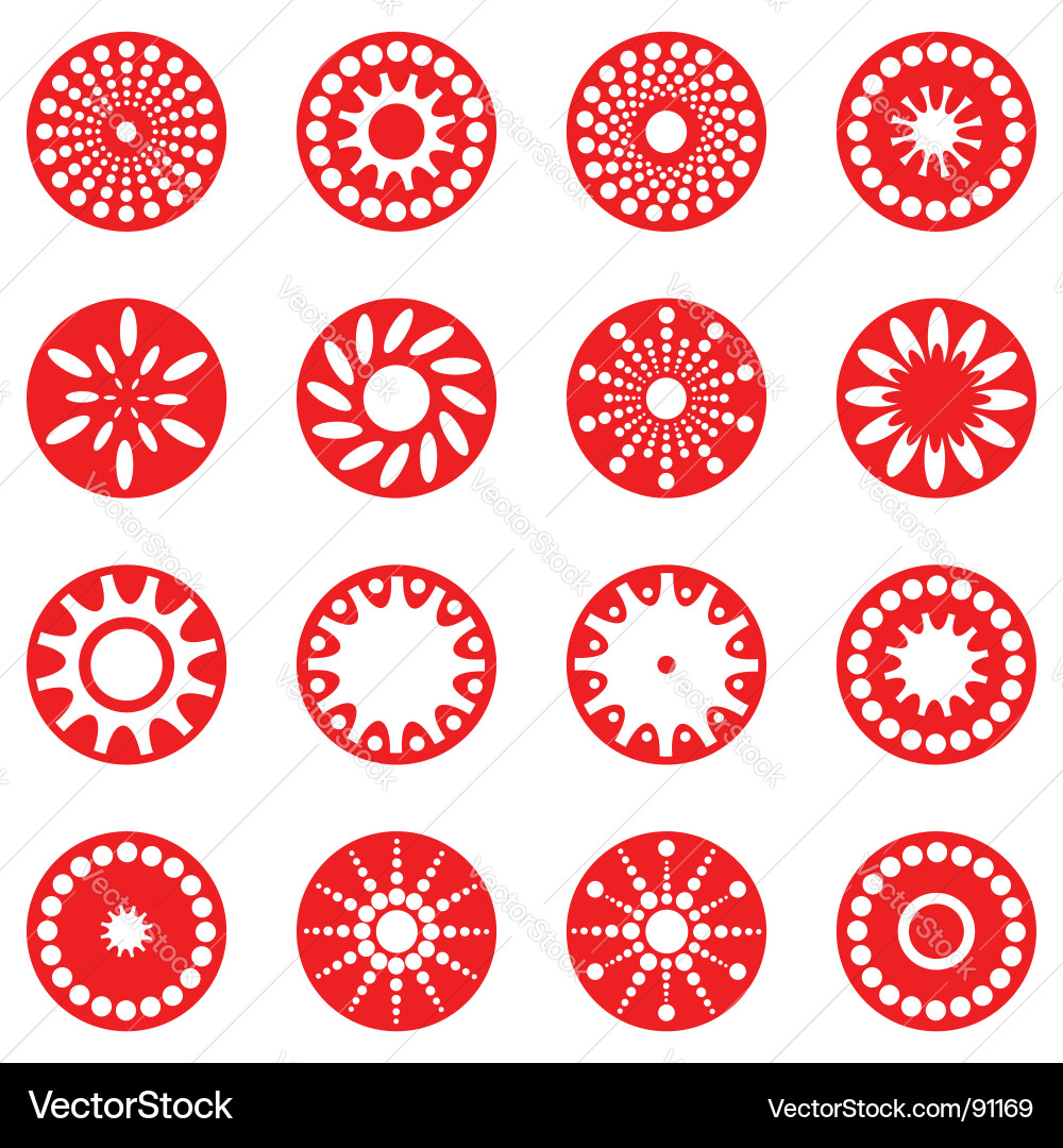 Design elements vector image