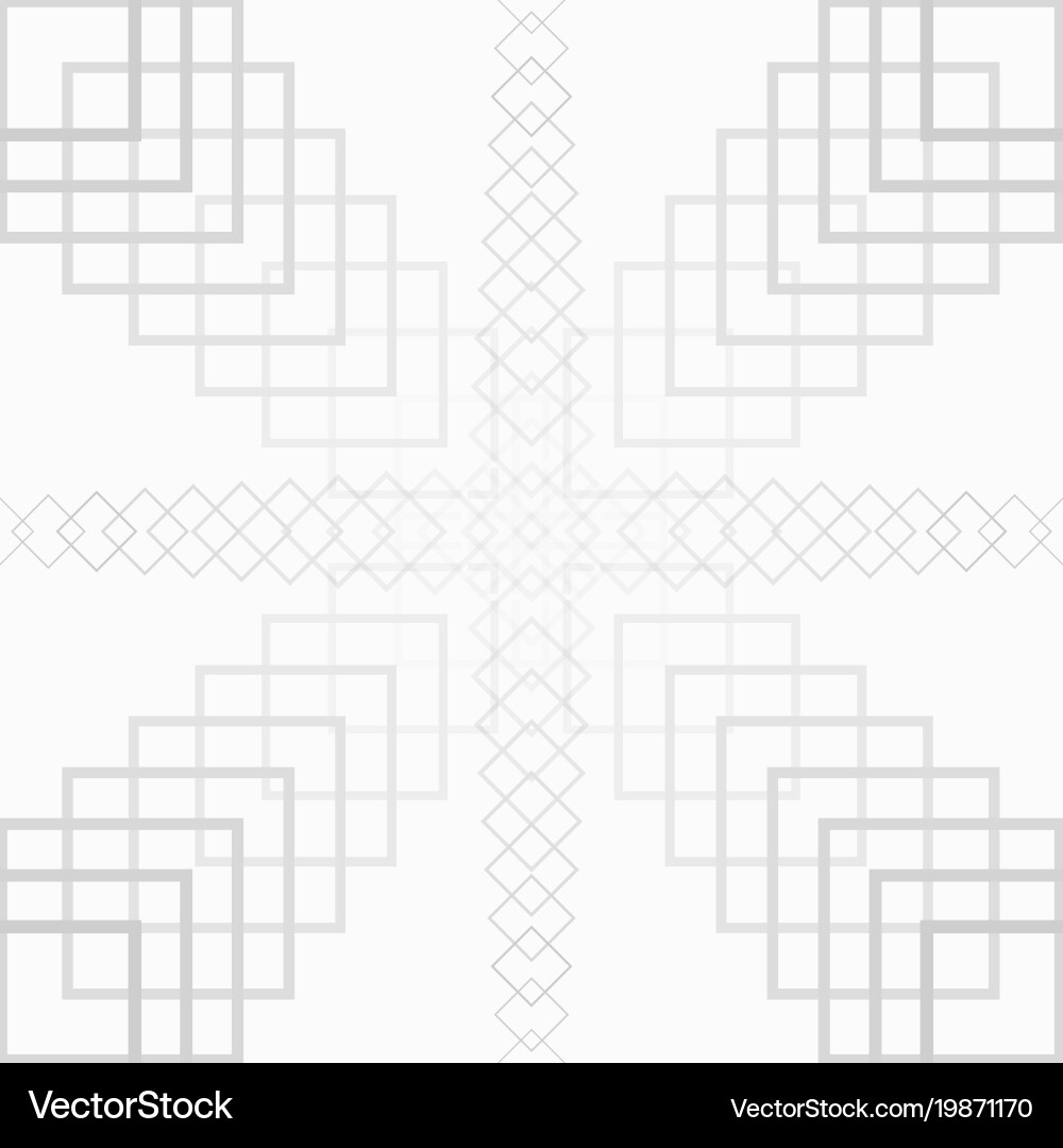 White square abstract background seamless pattern White square abstract background seamless pattern vector image