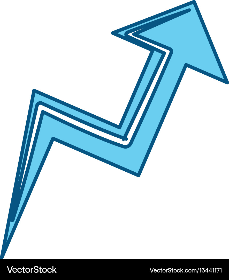 Arrow pointer symbol Vector Image