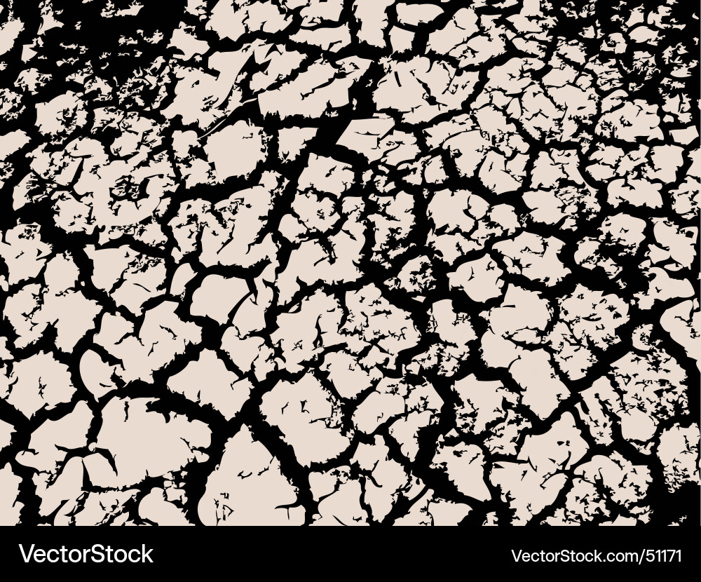 Broken Surface Texture vector image