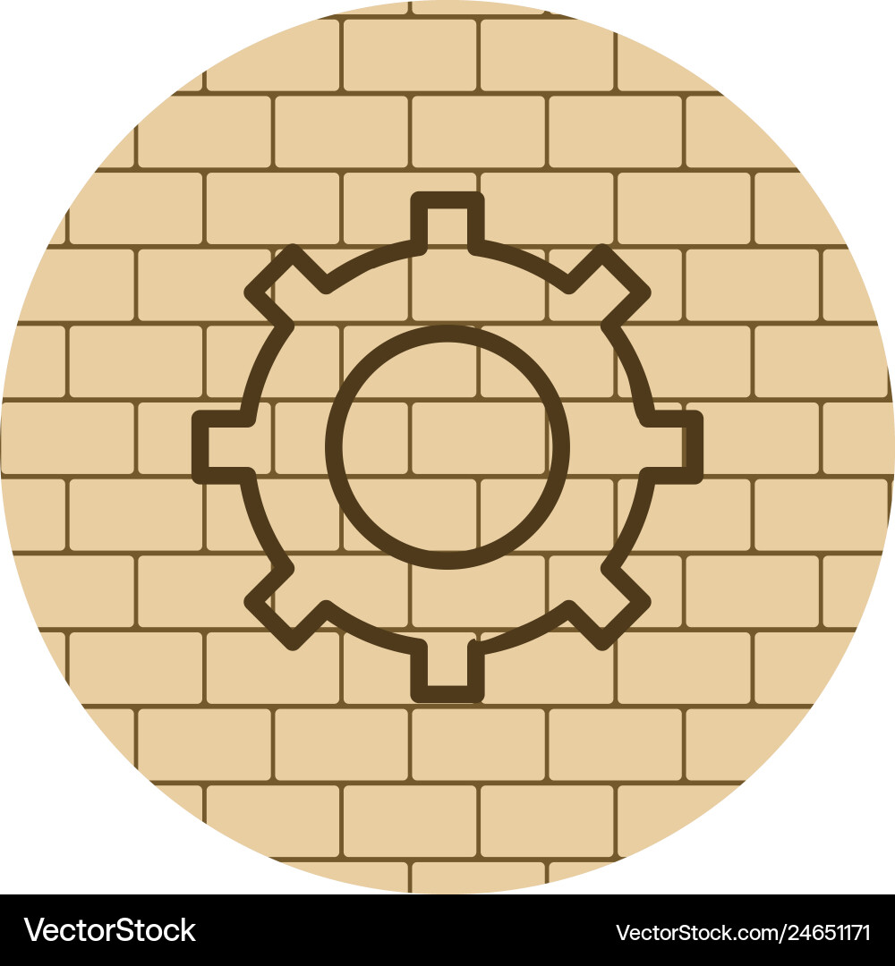 Setting icon Vector Image