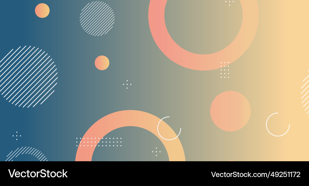 Abstract minimal gradient geometric circle Abstract minimal gradient geometric circle Vector Image