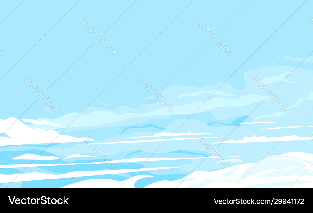 Blue cloudy sky background Royalty Free Vector Image