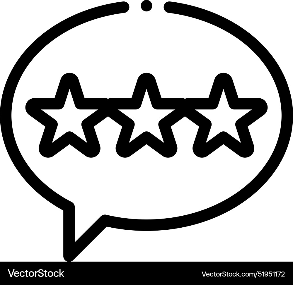 Chat icon thin linear style design isolated Vector Image