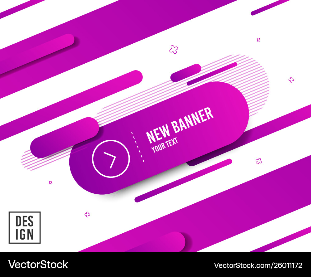 Forward arrow line icon next arrowhead Vector Image