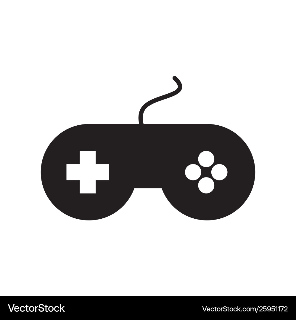 Game controller icon Game controller icon vector image