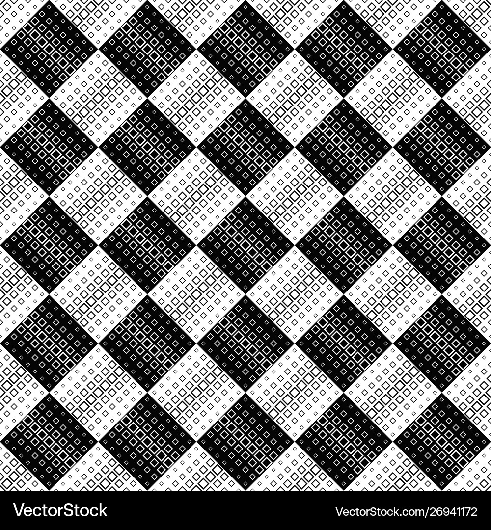 Geometrical seamless abstract square pattern Vector Image