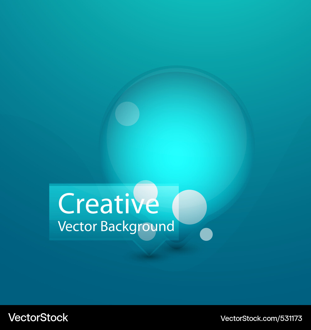 Bubble background Vector Image