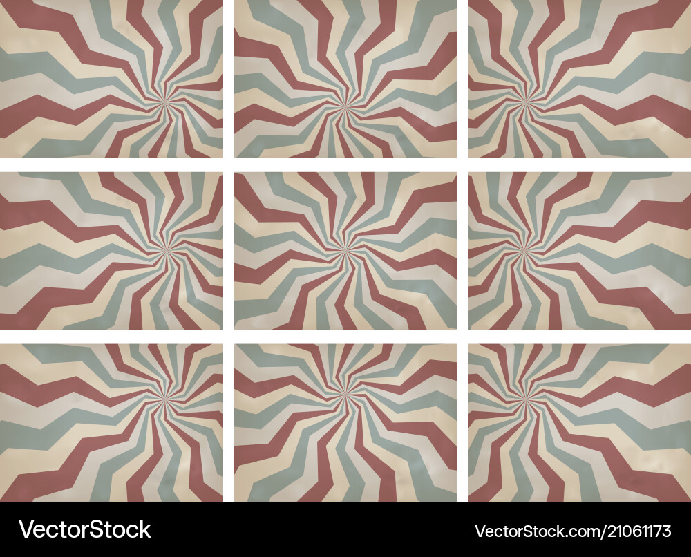 Retro Vintage Pattern Background Vector Image