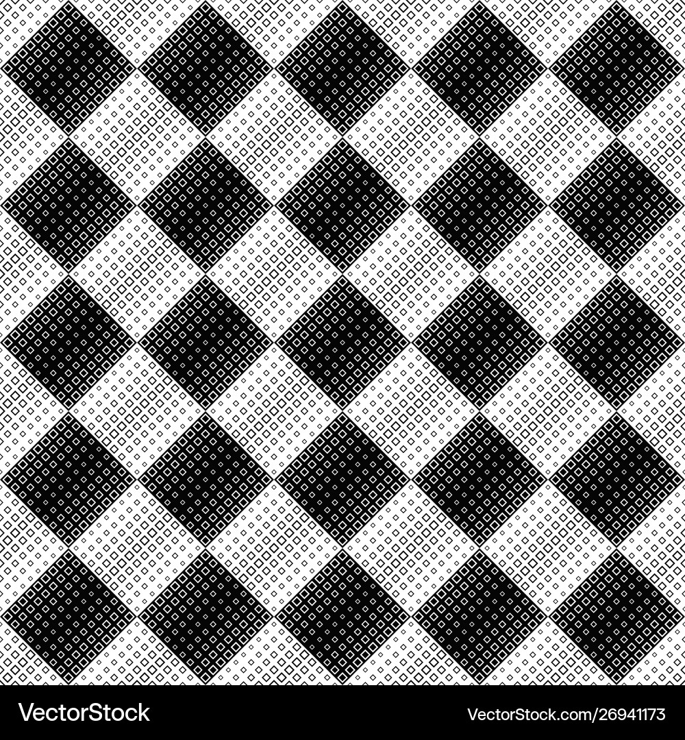 Seamless square pattern background - abstract vector image