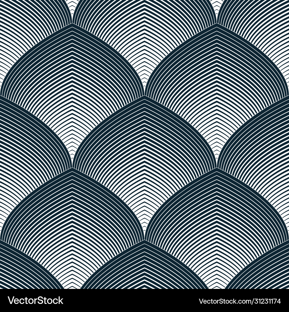 Abstract lines geometric seamless pattern repeat Vector Image