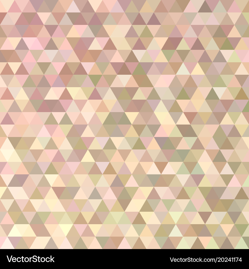 Geometric polygonal triangle pattern background vector image