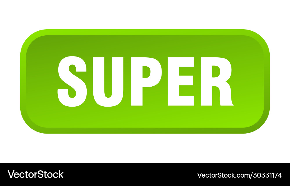 Super button square 3d push Vector Image