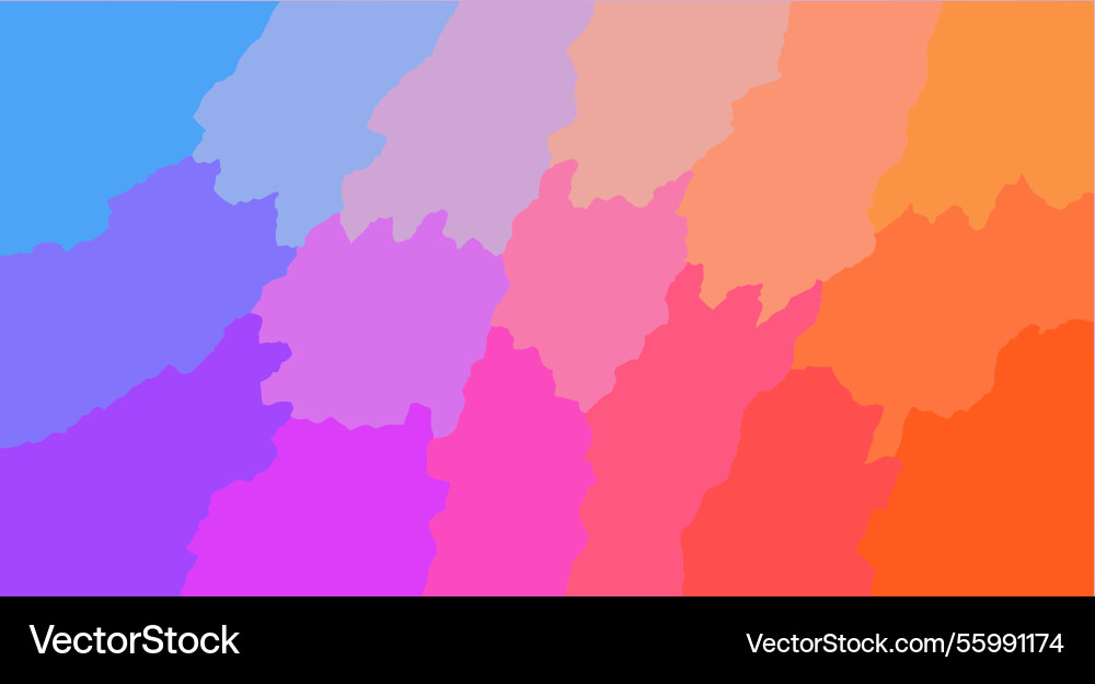 Vibrant gradient background animation with smooth Vector Image