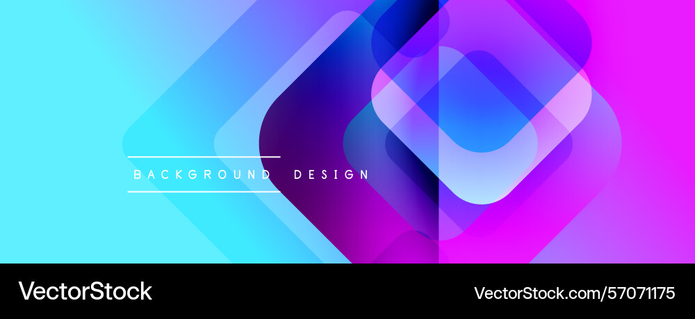 Abstract geometric shapes overlap creating Abstract geometric shapes overlap creating Vector Image